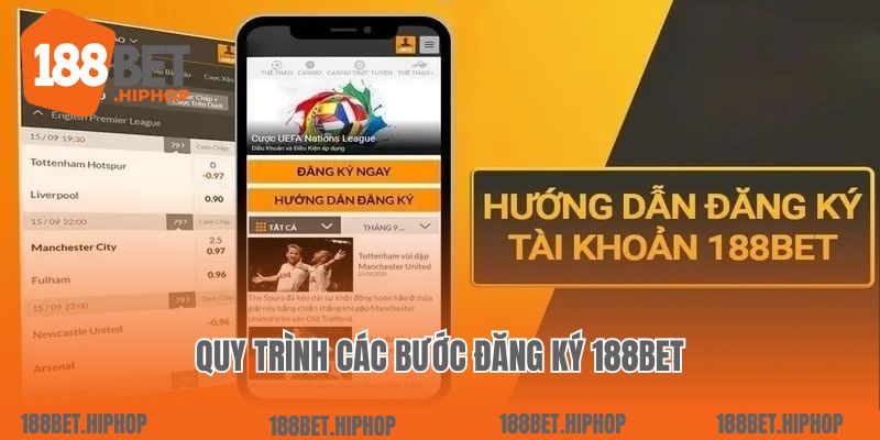 Trang Chủ 11 Quy trình các bước đăng ký 188bet