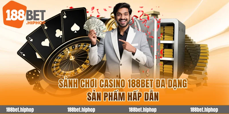188bet link 40 Sảnh chơi casino 188BET đa dạng sản phẩm hấp dẫn